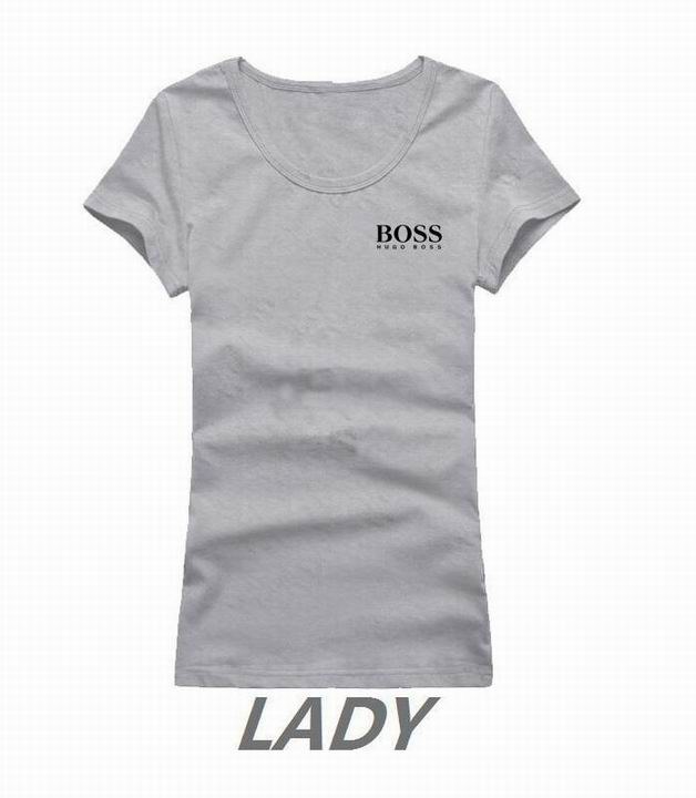 BOSS short round collar T woman S-XL-034